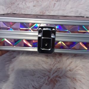 Color: Pink and silver